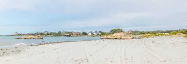 Bela Paisagem Praia Perto Newport Rhode Islands — Fotografia de Stock