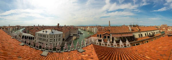 Skyline Con Canale Grande Venezia — Foto Stock