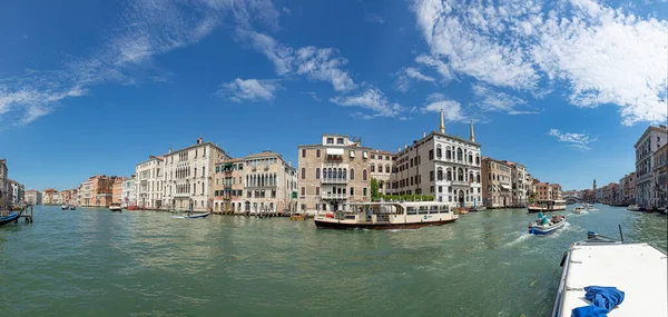 Венеция Италия Июля 2021 Года Вид Канал Гранде Моста Риальто — стоковое фото
