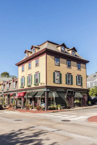 Newport Usa September 2017 Altes Hölzernes Hotel Der Belle Allee — Stockfoto