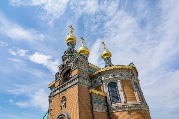 Russian Chapel Darmstadt Hesse Germany — Stock Photo, Image