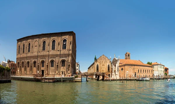 Vecchi Edifici Venezia Quartiere Cannaregio Venezia — Foto Stock