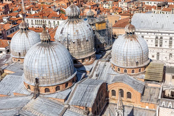 Scenic View Roof San Marco Cathedral Venice Italy — Stock Photo, Image