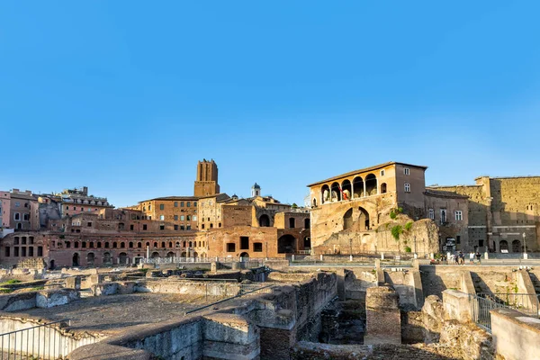 Römisches Forum Kaiserliches Forum Von Kaiser Augustus Rom Italien — Stockfoto