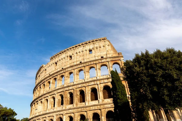 Vista Coliseo Roma Italia —  Fotos de Stock