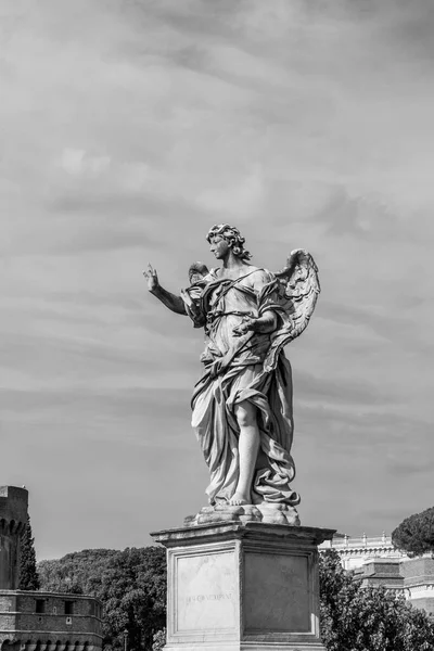 Statue Pont Aelian Également Connu Sous Nom Pont Unter Des — Photo