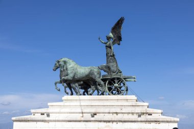 heykel Tanrıça Victoria Anıtı vittorio emanuele, Roma, İtalya