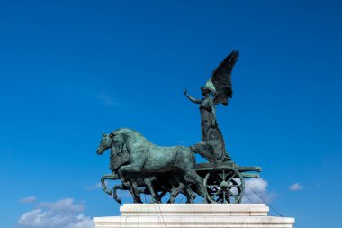 heykel Tanrıça Victoria Anıtı vittorio emanuele, Roma, İtalya