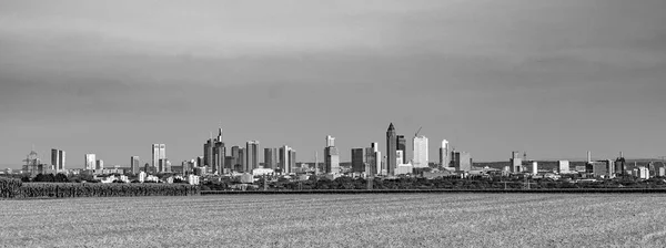 Vue Panoramique Sur Les Toits Francfort Allemagne — Photo