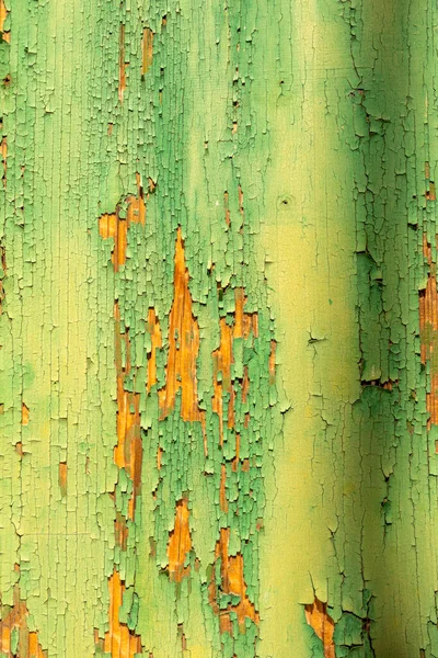 Фон Деревянной Стены Отшелушивающим Зеленым Цветом Деревянным Фоном — стоковое фото