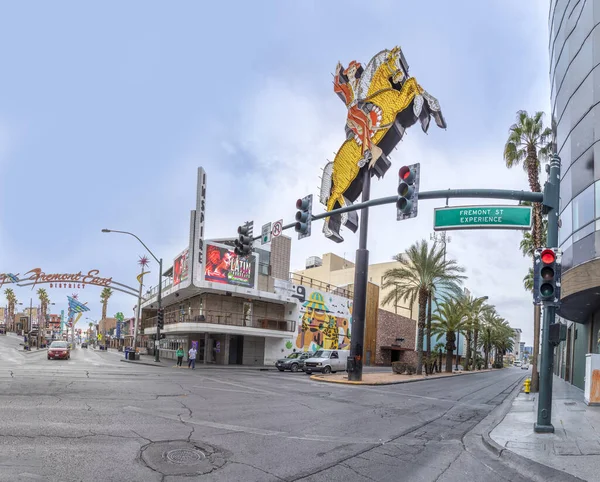 Las Vegas Usa Marca 2019 Dzielnica Fremont East Neonowymi Rzeźbami — Zdjęcie stockowe