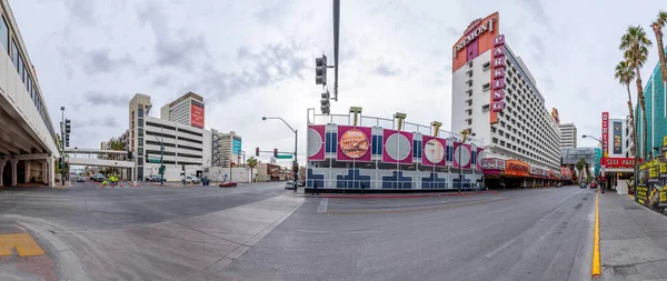 Las Vegas Usa Maart 2019 Oud Parkeren Casino Bij Kruising — Stockfoto