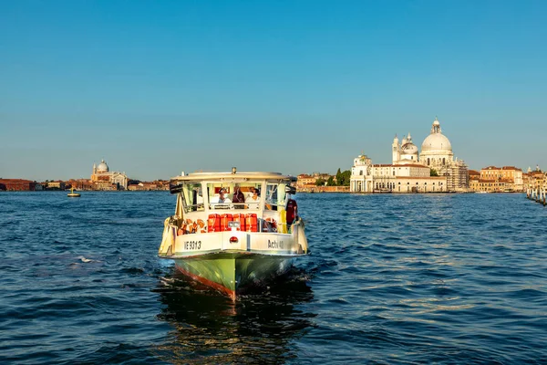 Venezia Luglio 2021 Traghetto Venezia Con Vista Piazza San Marco — Foto Stock