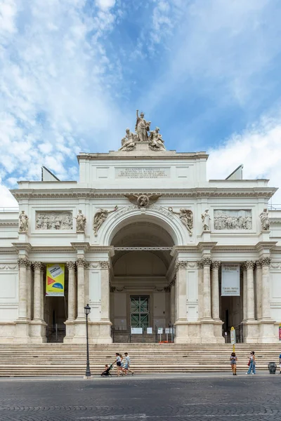 Roma Agosto 2021 Palazzo Delle Esposizioni Una Sala Espositiva Museo — Foto Stock