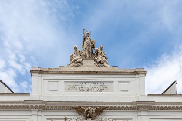 Róma Olaszország Augusztus 2021 Palazzo Delle Esposizioni Egy Neoklasszikus Kiállítóhely — Stock Fotó