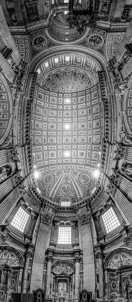 Roma Itália Agosto 2021 Dentro Basílica São Pedro Cidade Vaticano — Fotografia de Stock