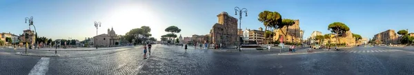 Rome Italy July 2021 People Visit Roman Forum Imperial Forum — Stock Photo, Image