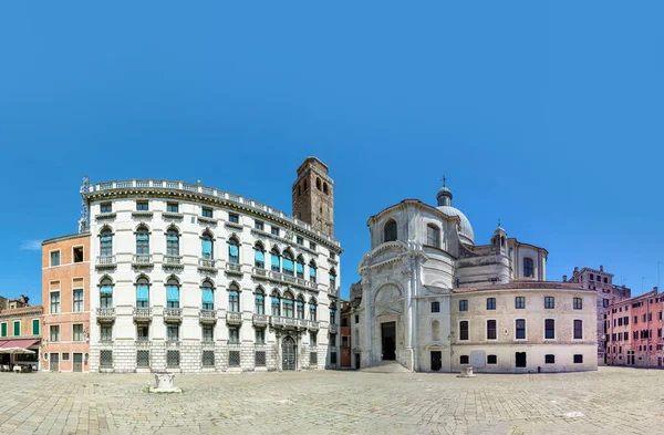 Venetië Italië Juli 2021 Zicht Kerk Van San Geremia Chiesa — Stockfoto