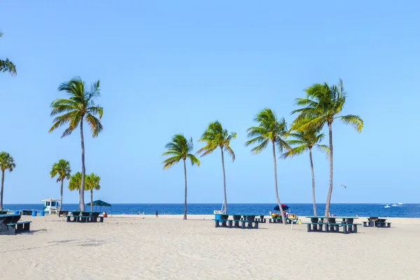 Beautiful Fort Lauderdale beach — Stock Photo, Image