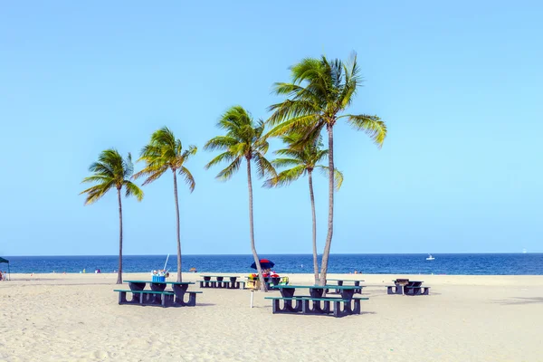 Hermosa playa de Fort Lauderdale — Foto de Stock