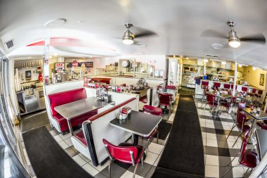 Johnny rockets restoranda ocean drive 728 Miami,