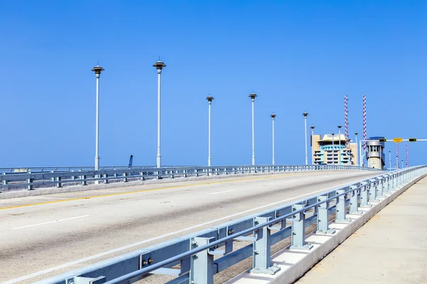 Desenhar ponte no porto em Fort Lauderdale — Fotografia de Stock