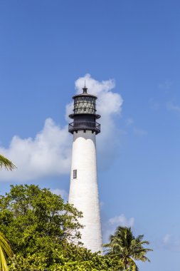 cape Florida anahtar biscayne ünlü deniz feneri