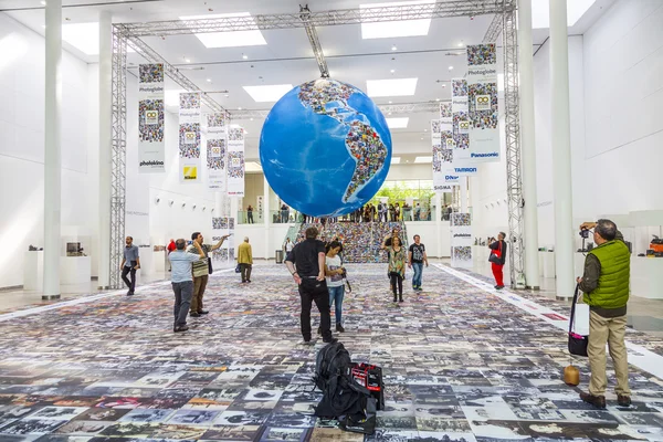 Globo fotográfico, em Colónia — Fotografia de Stock