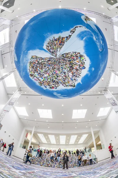 Foto globe in Keulen — Stockfoto