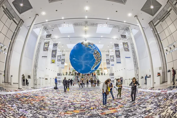 Photo globe,  in Cologne — Stock Photo, Image