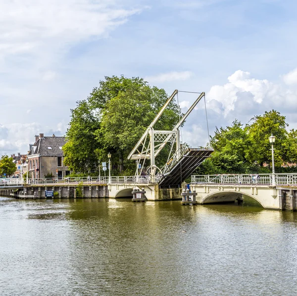 Most w harlingen — Zdjęcie stockowe