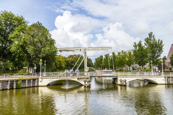 Most v harlingen — Stock fotografie