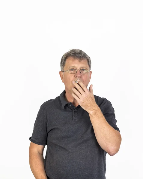 Friendly smiling man — Stock Photo, Image