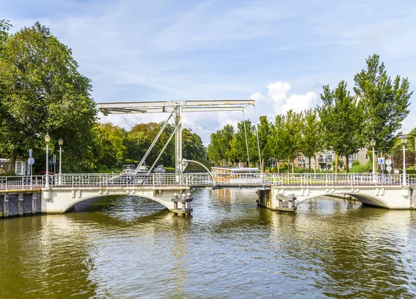 Намалюйте міст в harlingen — стокове фото