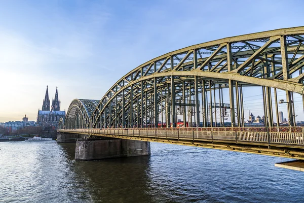 Cologne Cathedral and skyline, Germany — Stock Photo, Image