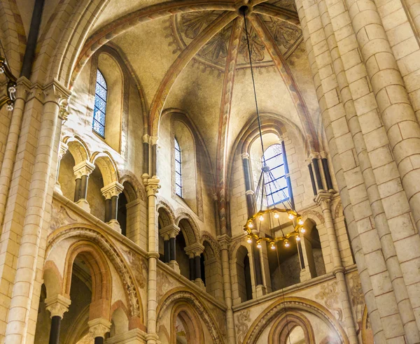 Cúpula gótica famosa em Limburgo a partir de dentro — Fotografia de Stock