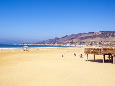 pismo beach iskelesinden görünümünü 