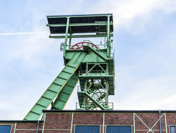 Célèbre monument industriel Grube Georg à Willroth — Photo