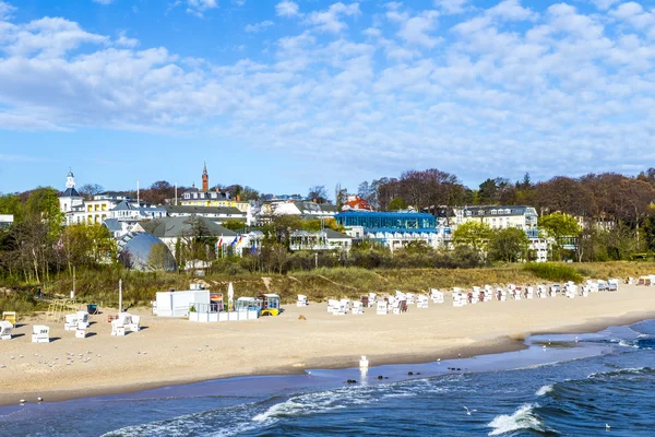 Baltské moře pláž na ostrově Usedom — Stock fotografie