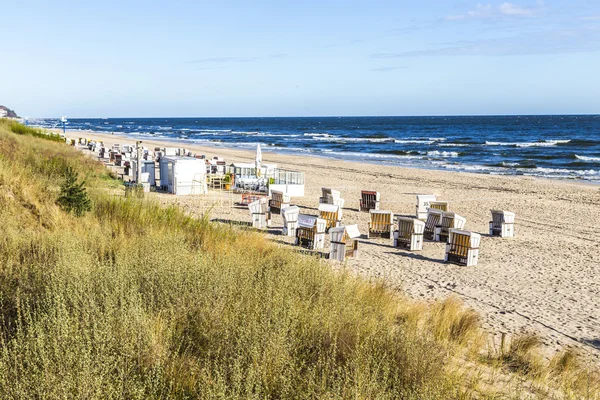 Baltské moře pláž na ostrově Usedom — Stock fotografie