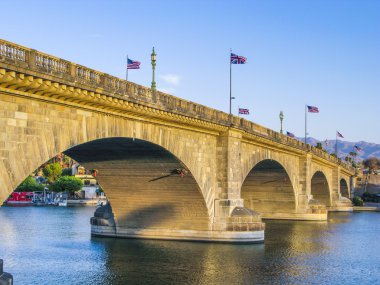 Londra Köprüsü lake havasu, o ile yeniden eski tarihi köprü