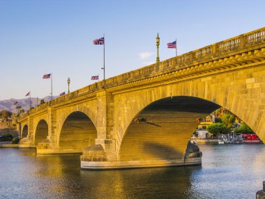 Londra Köprüsü lake havasu, o ile yeniden eski tarihi köprü