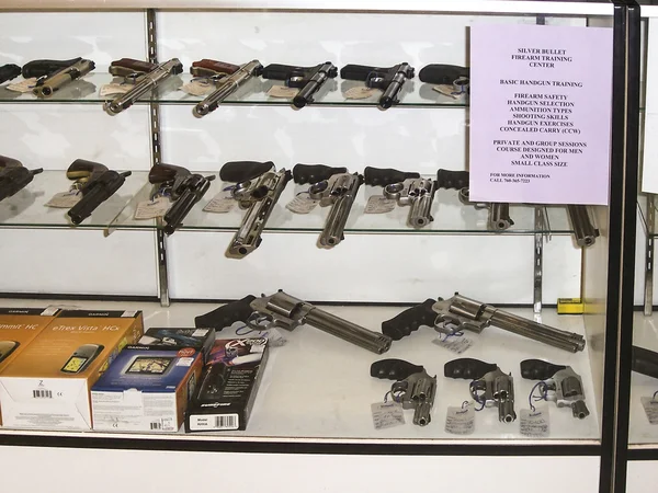 Loja de armas em Los Angeles — Fotografia de Stock