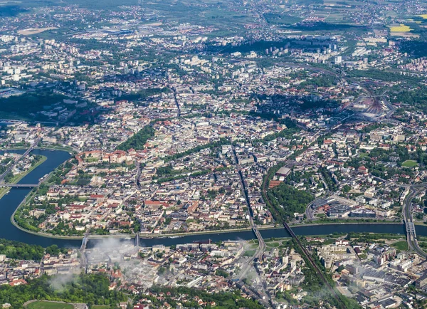 Krakow hava — Stok fotoğraf
