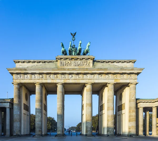 Portão de Brandemburgo (Brandenburger Tor) em Berlim — Fotografia de Stock