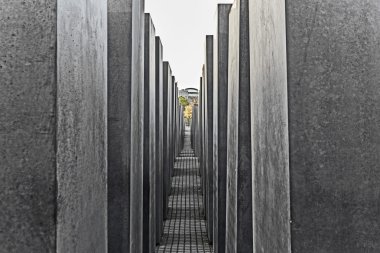  Berlin, Almanya 'daki Soykırım Anıtı. 