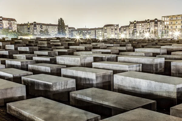 Memorial do Holocausto em Berlin, Alemania. — Fotografia de Stock