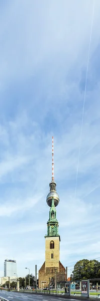 Igreja de Santa Maria (Marienkirche) em Berlim — Fotografia de Stock