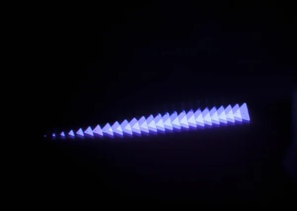 Abstraktes Muster von Lichtpunkten — Stockfoto