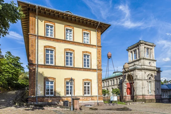 Starego miasta Baden-Baden Niemcy z widokiem na muzeum historyczne dowcip — Zdjęcie stockowe